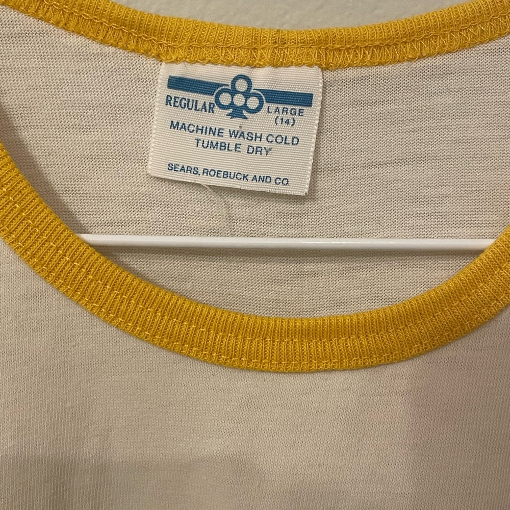 Kids White and Yellow Steelers Short Sleeve Tee - Picture 2 of 6